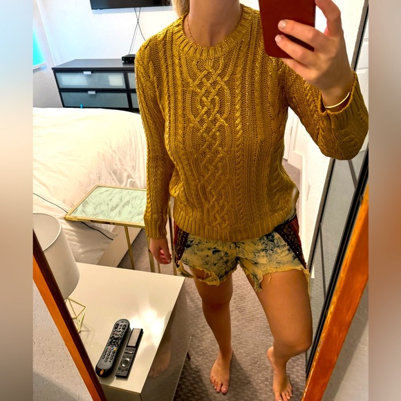 Gold elegant luxury pullover - Picture 4 of 9